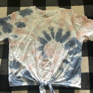 Hollister Pastel Tie-Dye Tee
